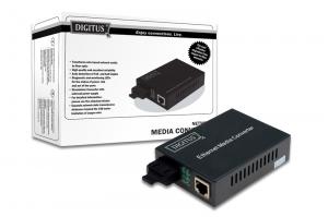 Media/Rate Converter, 10/100TX - 100FX (Multimode 2 km, ST)   