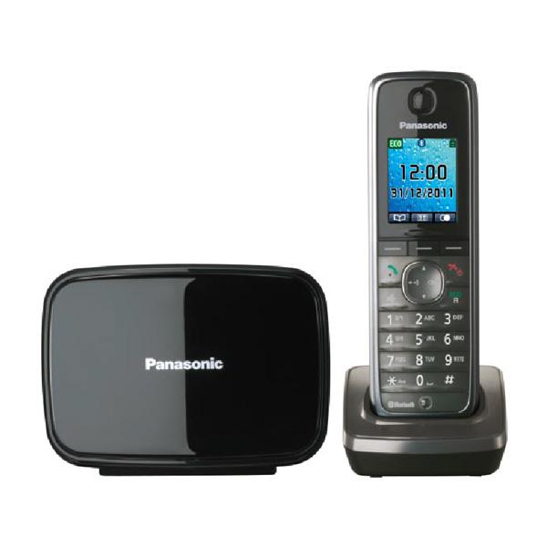 Panasonic KxTg8611 Dect Telefon Siyah_Gümüş